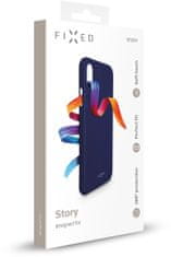 FIXED pogumovaný kryt Story pro Samsung Galaxy S20 FE/FE (5G), modrá