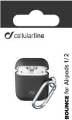 CellularLine Bounce ochranný kryt pro Apple AirPods, černá
