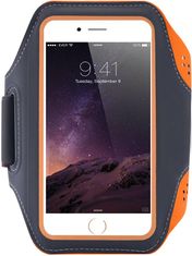 Mobilly sportovní pouzdro na ruku pro mobilní telefon do 6.4", oranžová