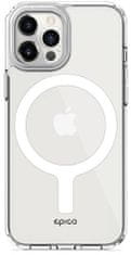 EPICO Hero kryt na iPhone 12/12 Pro s podporou uchycení MagSafe, transparentní