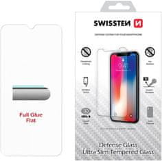 SWISSTEN ochranné sklo pro iPhone SE 2020/2022, 2.5D, čirá