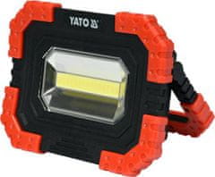 YATO LED reflektor. Přenosný 10W Cob 680Lm