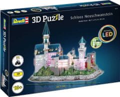 Revell 3D Puzzle 00151 - Schloss Neuschwanstein (LED Edition)