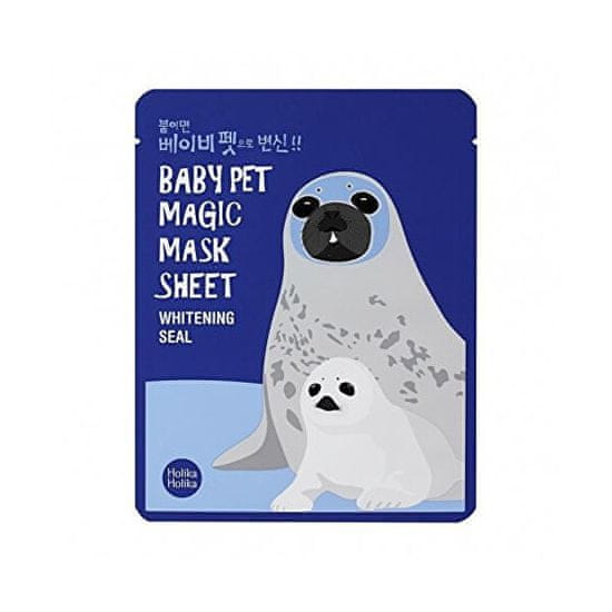 Holika Holika Rozjasňující plátýnková maska Baby Pet Magic Whitening Seal (Mask Sheet) 22 ml