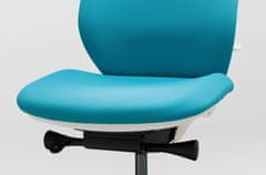 OKAMURA SYLPHY kancelářská židle modrozelená Plast bílý