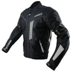 Cappa Racing Bunda moto pánská MONTE CARLO textilní černá/šedá XL
