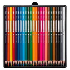 Deli stationery Pastelky trojhranné 24 barev