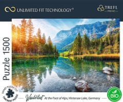 Trefl Puzzle UFT Wanderlust: Na úpatí Alp, Jezero Hintersee, Německo 1500 dílků