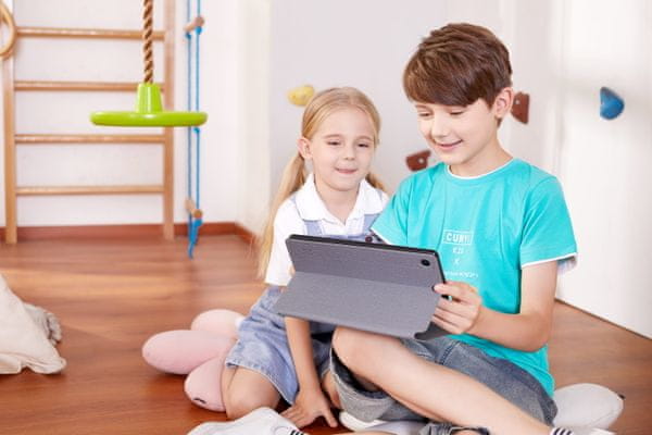 Tablet TCL TKEE MAX detský tablet detský režim určený deťom štíhly, kompaktné rozmery, veľký displej dlhá výdrž batérie Android 10 IPS displej zadný aj predný fotoaparát 2Mpx fotoaparát tablet s fotoaparátom fototablet Bluetooth 4.2 Wifi pripojenie kvalitné rozlíšenie displeja 2GB RAM výkonný tablet dlhá výdrž batérie detský režim rodičovská kontrola duálne mikrofóny a reproduktory tenké telo výkonný procesor MediaTek dotykové pero Stylus T-pen