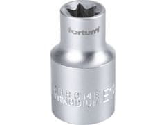 Fortum Hlavice nástrčná (4700701) hlavice nástrčná vnitřní TORX, 1/2&quot;, E 12, L 38mm, 61CrV5