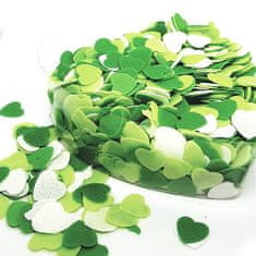 Adonis Mýdlové konfety sypaná srdíčka 80g, zelená