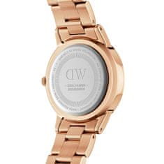 Daniel Wellington Dámské hodinky ICONIC LINK ROSE GOLD BLACK DW00100210