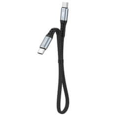 DUDAO L10C kabel USB-C / USB-C PD 100W, černý