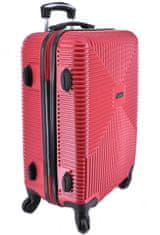 ORMI Cestovní kufr skořepinový Ormi (L) 90l červená