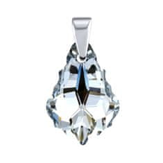 Silvego Stříbrný přívěsek se Swarovski Crystals Baroque 16mm Argent