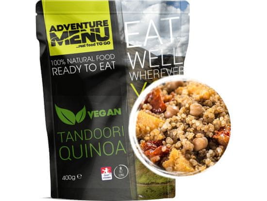 Adventure Menu Tandoori quinoa