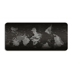 Zaparkorun.cz Podložka na pracovní stůl, mapa světa, 40 x 90 cm