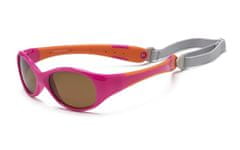 Koolsun KOOLSUN sluneční brýle FLEX Růžová/Oranžová, velikost 3+