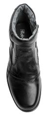 Wawel Kotníkové pánské zimní boty RE203-G černá