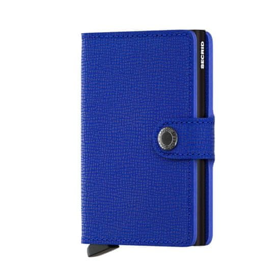 Secrid Modrá peněženka SECRID Miniwallet Crisple Blue-Black