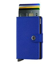 Secrid Modrá peněženka SECRID Miniwallet Crisple Blue-Black
