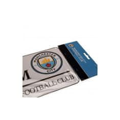 FOREVER COLLECTIBLES Plechová tabule 40/18cm MANCHESTER CITY White