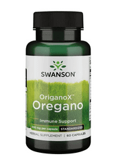 Swanson OriganoX Oregano 500 mg, 60 kapslí - EXPIRACE 10/23