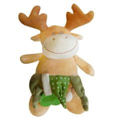 BoboBaby Dětská plyšová hračka LOS s kousátkem a chrastítkem 20x15 cm