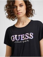 Guess Černé dámské tričko Guess XS