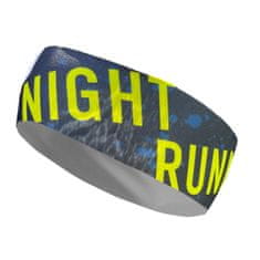 Sportovní čelenka modrá s nápisem "EquiRay Night Runner"
