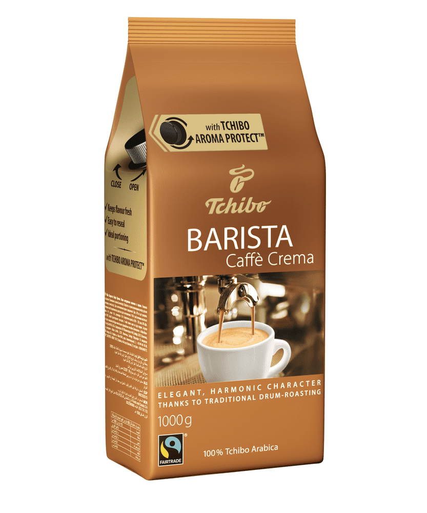 Tchibo Barista Caffé Crema 1 kg, zrno