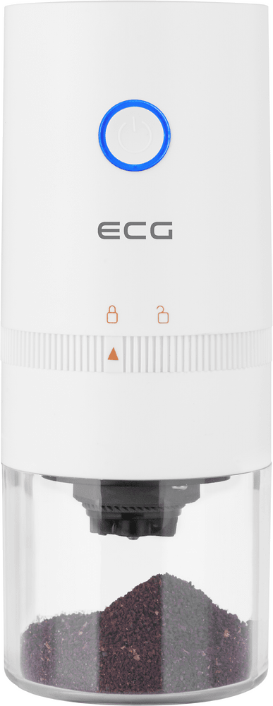 ECG mlýnek na kávu KM 150 Minimo White - zánovní