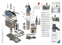 Ravensburger 3D puzzle Harry Potter: Bradavice, Velká síň 630 dílků