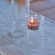 H&D HOME DESIGN Skleněný svícen / váza