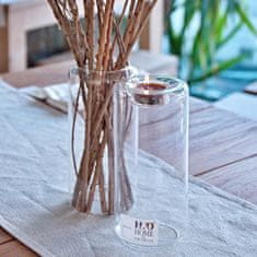 H&D HOME DESIGN Skleněný svícen / váza