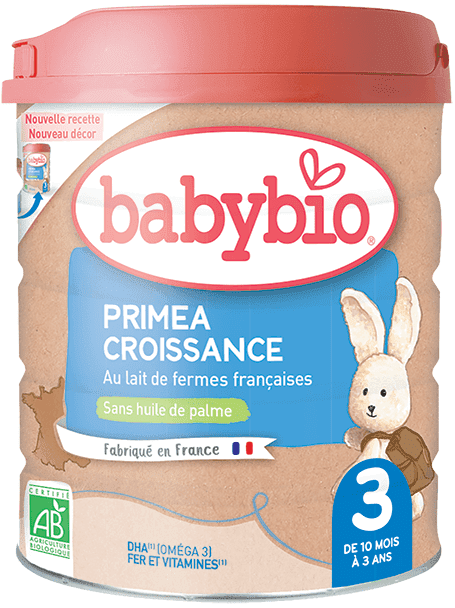 Levně Babybio PRIMEA 3 kojenecké bio mléko 800 g