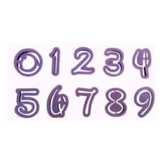 Caketools Vykrajovátka čísla - Disney font 10ks