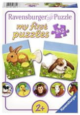Ravensburger Moje první puzzle Roztomilá zvířátka 9x2 dílky