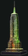 Ravensburger Svítící 3D puzzle Noční edice Empire State Building 216 dílků