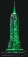 Ravensburger Svítící 3D puzzle Noční edice Empire State Building 216 dílků