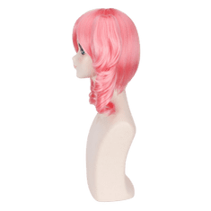 Korbi Cosplay paruka, růžové vlasy, Anime