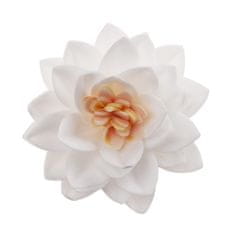 Dekora Květy bílé z jedlého papíru 7cm 15ks bílé 