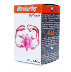 Butterfly Stimulátor klitorisu (MOTÝLEK) - silné vibrace.