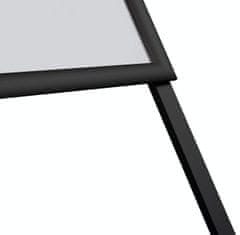 PRINTCARE Oboustranné reklamní áčko, reklamní tabule A2 / 420 x 594 mm, černá