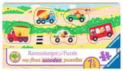 Ravensburger Dřevěná vkládačka Dopravní prostředky