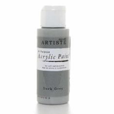 DoCrafts Akrylová barva DOA 763258 59 ml - Dark Grey - 2 balení