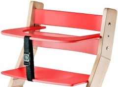 Wood Partner Rostoucí jídelní židle LUCA lak_červená