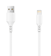 setty. USB Lightning kabel 1m 1A (GSM113067) bílá