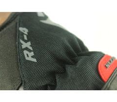 NAZRAN Rukavice na moto RX-4 WTP black/red vel. L
