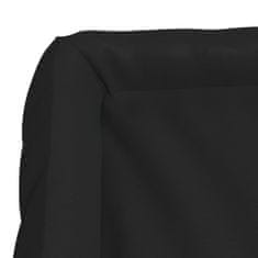 Greatstore Pelíšek pro psa s polštářky černý 89x75x19 cm oxfordská tkanina